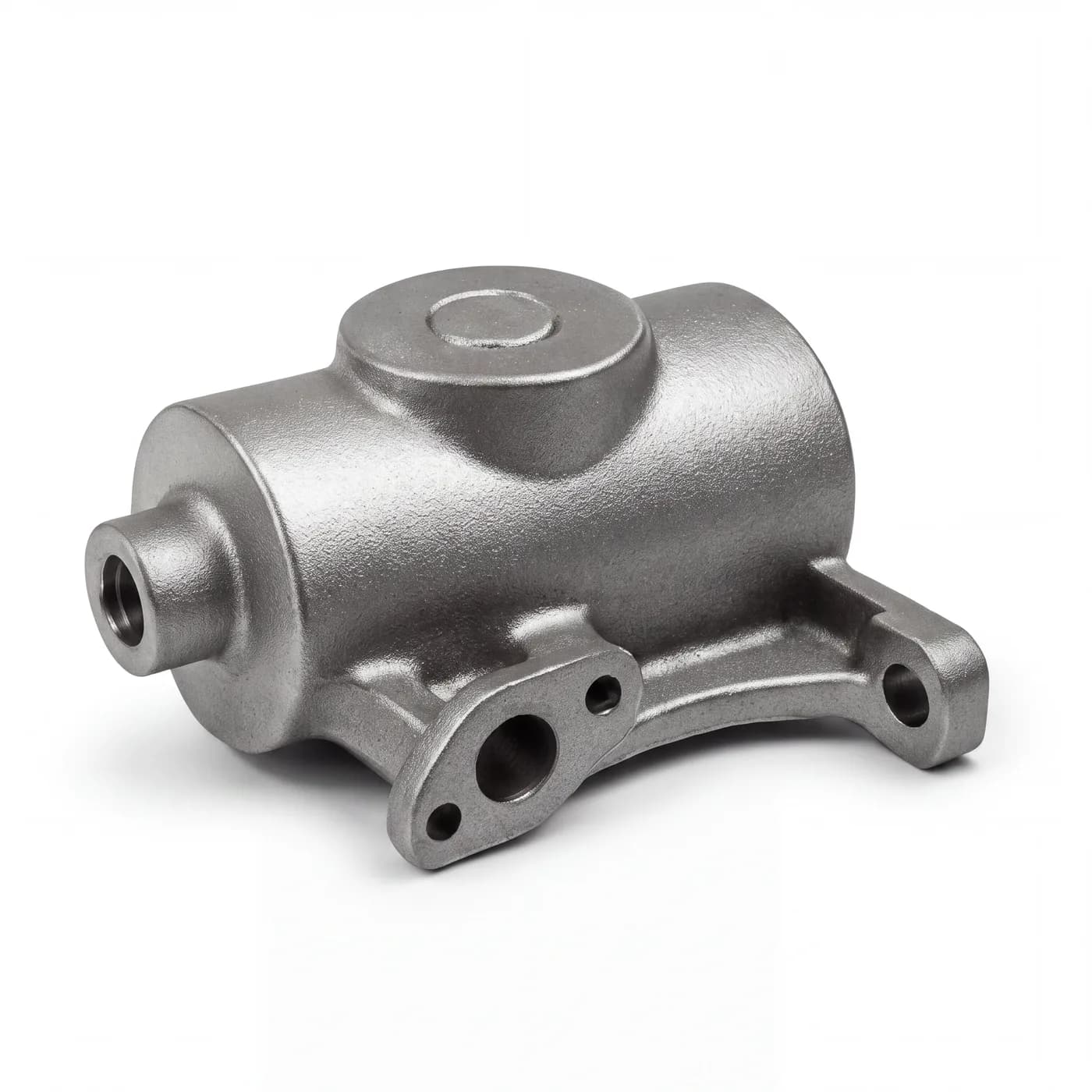 Air reservoir bosses & integral cast manifolds