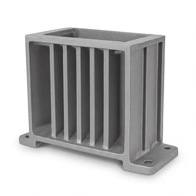 Resistor bank cast frames / enclosures