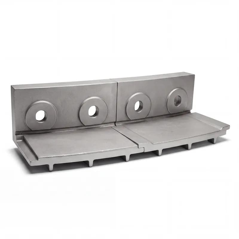 Cooler side wall / support casting