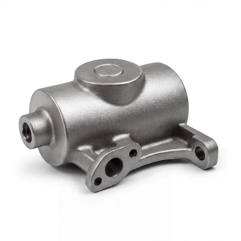 Air reservoir bosses & integral cast manifolds